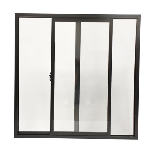 Ventanas de Aluminio 2" 1.00 x 1.00 Chocolate