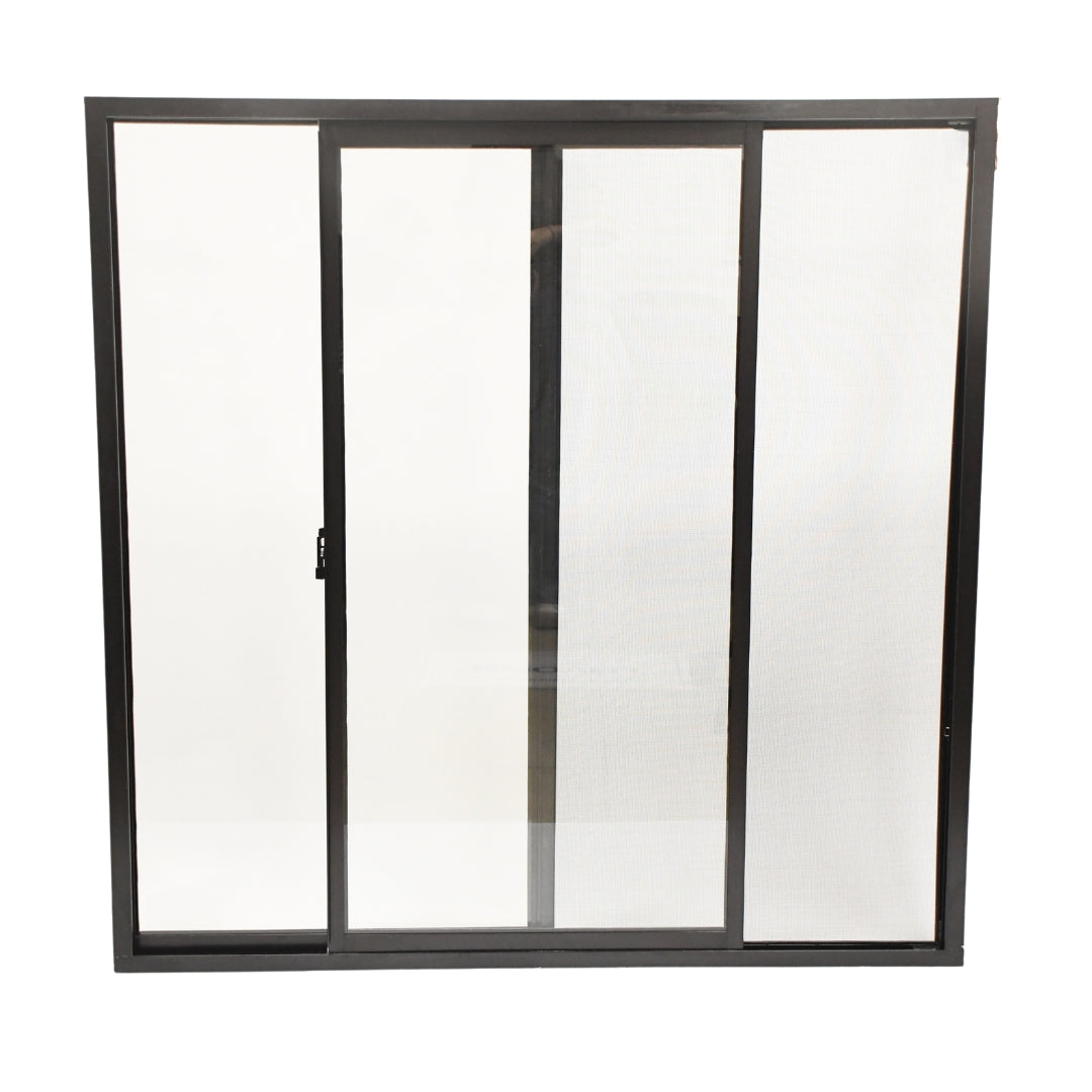 Ventanas de Aluminio 2" 1.20 x 1.20 Chocolate