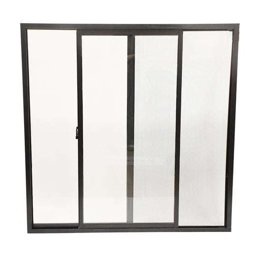Ventanas de Aluminio 2" 1.20 x 1.20 Chocolate