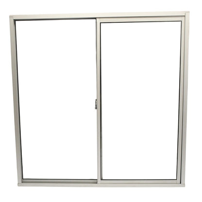 Ventanas de Aluminio 1-1/2" 1.00 x 1.00 Natural Mate