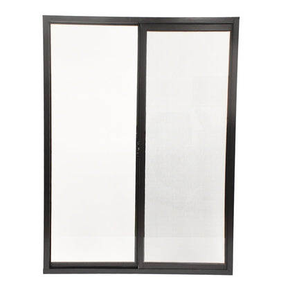 Ventanas de Aluminio 1 - 1/2" 1.00 x 1.20 Chocolate - Ventanas Doveli