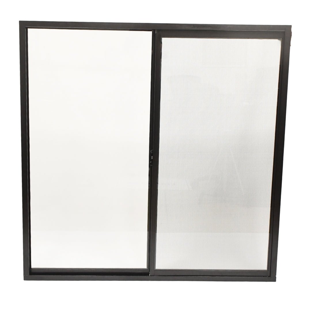 Ventanas de Aluminio 2" 1.20 x 1.20 Chocolate - Ventanas Doveli