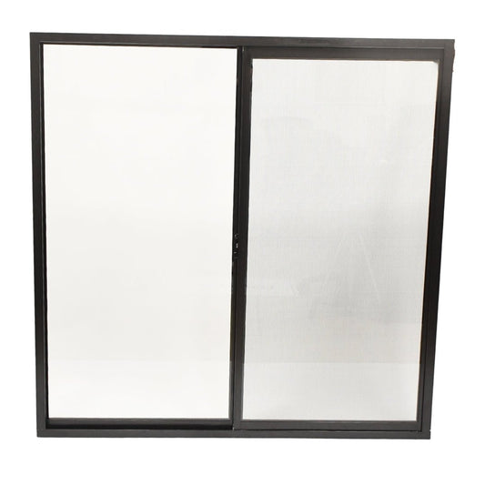Ventanas de Aluminio 2" 1.20 x 1.20 Chocolate - Ventanas Doveli